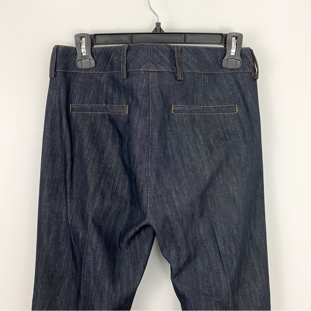 NEW Elie Tahari size 8 Dark Denim Fit & Flare Boot Cut Pant - Picture 10 of 14